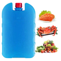 Ice Crystal Box Portable Water Injection Box For Lunch Box Picnic Reusable Fresh Food Storage Refrigeration Cooler Bag Ice Block