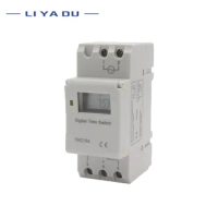 THC15A Electronic Weekly 7 Days Programmable Digital Time Relay Time Control Switch 12V 24V 110V 220V Bell Ring Relay 16a