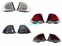 大禾自動車 晶鑽/紅白/紅黑/淡黑 LED 尾燈 適用 LEXUS 凌志 IS200/IS300 XE10 99-05