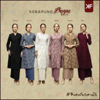 COD Kurung Factory - KEBARUNG BAYU Labuh Baju Raya 2026 - Cotton Embroidery Lining