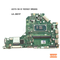 UESD For ACER Aspire A315-56 Laptop Motherboard NBHS511002 NB.HS511.002 FH5LI LA-J801P I3-1005G i5-1035G1 CPU Onboard