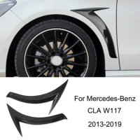 Carbon Fiber Fender Trim Panel Strip Car Modified Car Accessories Suitable For Mercedes-Benz CLA-Class W117 CLA45 CLA180 13-19