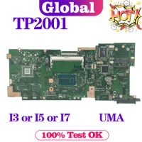 KEFU Notebook Mainboard For ASUS Portable AiO PT2001 Laptop Motherboard With I3 I5 I7 4th Gen UMA MAIN BOARD TEST OK