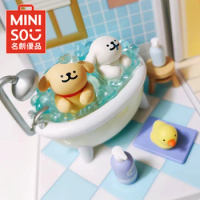 Genuine Miniso Maltese Everyday Moments Blind Box Kawaii Cartoon Mysterious Surprise Box Figure Guess Bag Model Doll Toys Gift