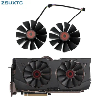 95MM FD10015H12S 0.55A 5Pin GTX980 980Ti Cooler Fan For ASUS STRIX GTX 970 980 780 TI R9 380 Graphics Video Card Cooling Fan