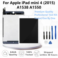 Tested Good Quality LCD For iPad mini 4 Mini4 A1538 A1550 LCD Display Touch Screen Digitizer Panel Assembly Replacement Part