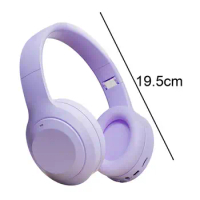 Bluetooth-compatible Headset 3.5mm Audio Wired Headphones Wireless Over-ear Headphones Active Noise Cancelling Hi-res Audio Tf