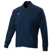 Mizuno [32TCA53113] 男 運動 外套 針織 慢跑 路跑 訓練 抗紫外線 拉鍊口袋 美津濃 靛藍