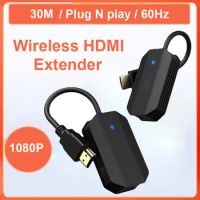 Wireless HDMI Transmitter Receiver 1080P Display Dongle Extender AV Adapter for Laptop TV Projector Monitor