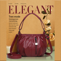 Bag Wanita Baru 2024 Bag Crossbody Bag Satu Shoulder Wanita Bag Kecil Bag Retro Versatile Bag Eropa 