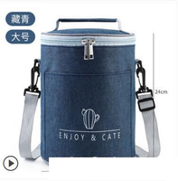 圓形保溫桶手提袋飯盒袋子鋁箔加厚飯桶套長效保溫外套帶飯便當包