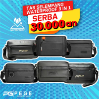 Tas Selempang 2IN1 PEGE Slingbag Pria Bahan Waterproof Promo Serba 30 Ribuan - PG 30K Seluruh indone