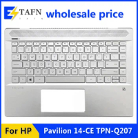 New Original For HP Pavilion 14-CE TPN-Q207 Laptop Palmrest Case Keyboard US English Version Upper Cover