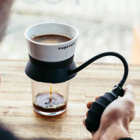 Cuptimo Brewer 290ml Porcelain Brewing Vessel Hand Pump Vacuum Pour Over Coffee Maker Made in Germany Sweeter Coffee Maker