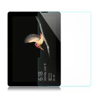 2.5D 0.3mm Tempered Glass membrane For Microsoft Surface Go 10 inch Steel film Tablet Screen Protection Toughened glass + Pen