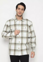 Police Denim POLICE Kemeja Yarndyed Semi Jaket Regular Fit Lengan Panjang Pria