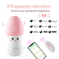 Sex Toys Bluetooths Mini Vibrator for Women Wireless APP Remote Control Vibrator Wear Vibrating Panties Toy for Couple Sex Shop