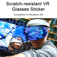 Pelekat cermin mata VR untuk konsol PSVR2 — filem pelindung anti calar yang mudah dipasang dengan co