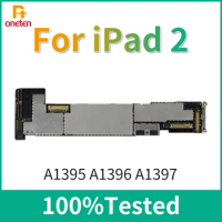 ONETEN 100% Tested iCloud Unlock Motherboard For iPad 2 Clean Mainboard A1396 A1397 A1395 16GB 32GB 64GB Wifi Cellular Version