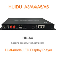 Huidu led control A4 A5 A6 WIFI Full Color LED display Dual-Mode Synchronous and Asynchronous control system