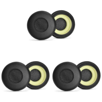 3Pair Sponge Ear Pads Cushion Cover Earpads Replacement for Jabra Evolve 20 20Se 30 30II 40 65 65+ Headset