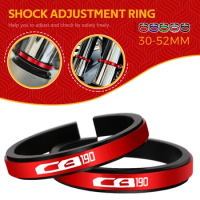 FOR HONDA CB190 CB190R 2015-2023 2024 Motorcycle Adjustment Shock Absorber Auxiliary Rubber Ring CNC Accessories Fit 30MM-52MM