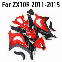 Motorcycle Full Fairing Kit For Kawasaki ZX10R Cowling Fit ZX10 R ZX 10R 2011 2012 2013 2014 2015 Red Black Glossy Print