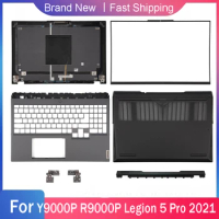 NEW Bottom Case For Lenovo Y9000P R9000P Legion 5 Pro 16 16ACH6H 2021 Laptop LCD Back Cover Bezel Palmrest Upper Hinges Rear Lid