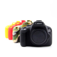 Silicone Armor Skin Case Camera Body Cover Protector Video Lens Bag For For Canon EOS 3000D 4000D