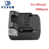 For Hitachi 14.4V 5000mAh Li-ion Power Tool Battery BSL1415 BSL1430 330067 330068 330139 330557 DS 14DBL DV 14DBL Tools Battery