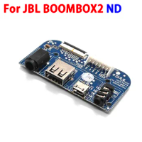 1pcs For JBL BOOMBOX2 ND Micro USB generation sub board switch button board display light board charging tail plug board set