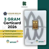 Antam LM Logam Mulia 3 Gram Logam Mulia Terbaru, Logam Mulia Antam LM Emas Antam 3 Gram 2026