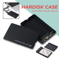 Case Hardisk Eksternal USB 2.0 Dengan Kabel Casing HDD & SSD Enclosure 2.5\ SATA"