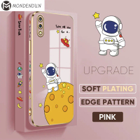 Sarung telefon DHB019 untuk Vivo iQOO Z7X 5G Vivo V11 V11 Pro (kord percuma), kartun comel, angkasaw