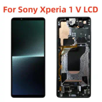 6.5"OLED For Sony Xperia 1 V LCD Display Touch Screen Digitizer Assembly For Sony x1V XQDQ62/B XQ-DQ72 Screen Replace