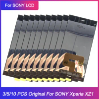 3/5/10 PCS Original XZ1 LCD For Sony XZ1 G9341 G8342 Display Touch Screen Assembly Digitizer Replacement For Sony Xperia XZ1 LCD