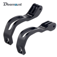 Deemount Front Fork Install Headlight Stand Mount Action Camera Clamp Rack Fits Gopro Interface Brompton Road Bike Mtb Parts