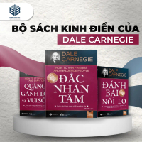 Sách - Combo 3 cuốn Đắc Nhân Tâm + Quẳng Gánh Lo Đi Và Vui Sống + Đánh Bại Nỗi LO - SBOOKS