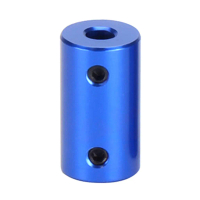 Gandingan CNC, D14L25, Penyambung sepaksi, Bahan Aloi Aluminium, Sesuai untuk Aci 5x5, 5x8, 6x8 dan