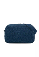 BOTTEGA VENETA 二手 Bottega Veneta 小號牛仔布 Intreccio 相機包