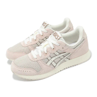 【asics 亞瑟士】休閒鞋 Lyte Classic 女鞋 粉 米白 麂皮 拼接 復古 亞瑟士(1202A306253)