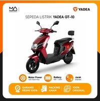 YADEA Sepeda Listrik Yadea GT10 Desain Futuristik Tahan Lama | 48 V 23 Ah - Garansi Resmi Zirco Grey