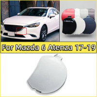 Front Bumper Tow Hook Cover Cap For Mazda 6 Atenza 2017 2018 2019 GW2F-50-A11 Towing Hook Hauling Eye Trailer Lid Garnish Trim