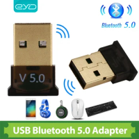 USB Bluetooth 5.0 Adapter Transmitter Receiver Bluetooth Audio Bluetooth Dongle Wireless USB Adapter for Computer PC Laptop