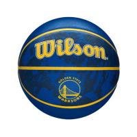 【WILSON】籃球 NBA隊徽系列 TIEDYE 勇士 橡膠(7號球)