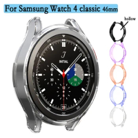 Candy Colorful Watch Cover For Samsung Galaxy Watch 4 Classic 46mm TPU Matte Case Protective Bumper Shell for Galaxy Watch4
