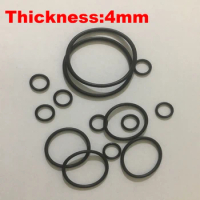15pcs 100x4 100*4 105x4 105*4 108x4 108*4 OD*Thickness Black NBR Nitrile Chemigum Rubber Oil Seal Washer O-Ring O Ring Gasket