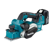 [ 家事達]日本牧田MAKITA- DKP181 充電式無刷鉋刀機18V-(主機+5.0電池*2+充電器 )
