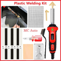 100W Plastic Welding Kit Set Tool Bumper Repair Plastic Solder Electric Soldering Iron kit Welder M