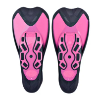Men Women Snorkel Short Swim Fins Adjustable Size Comfortable Wearing Fins Ideal Gift for Diving Enthusiast